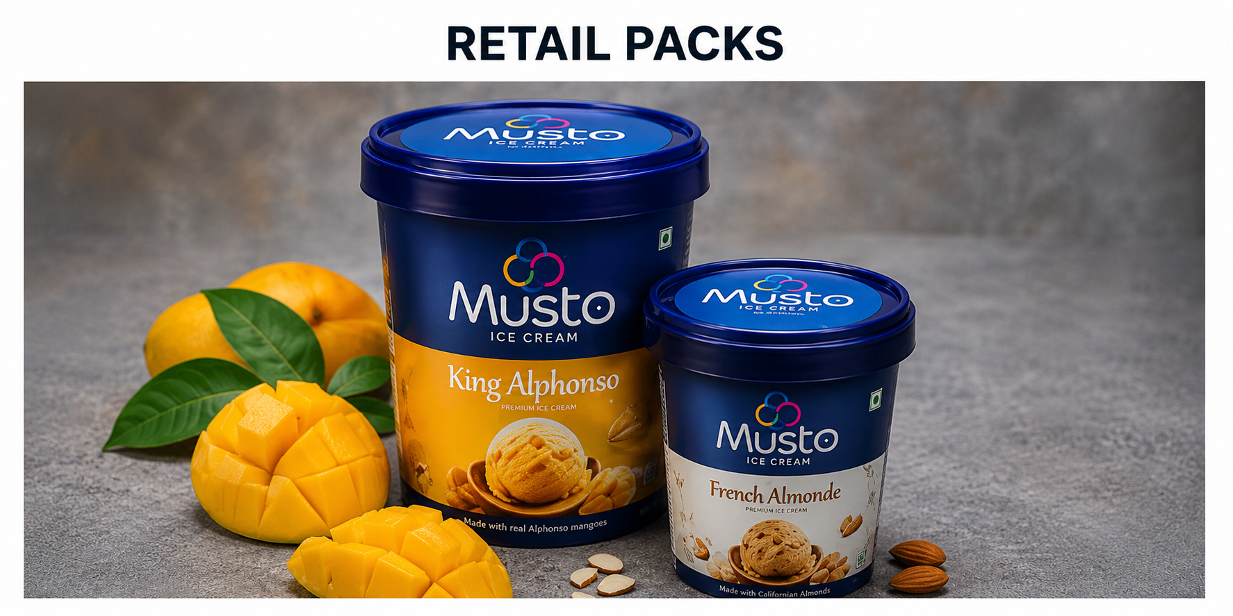 Musto retail packs